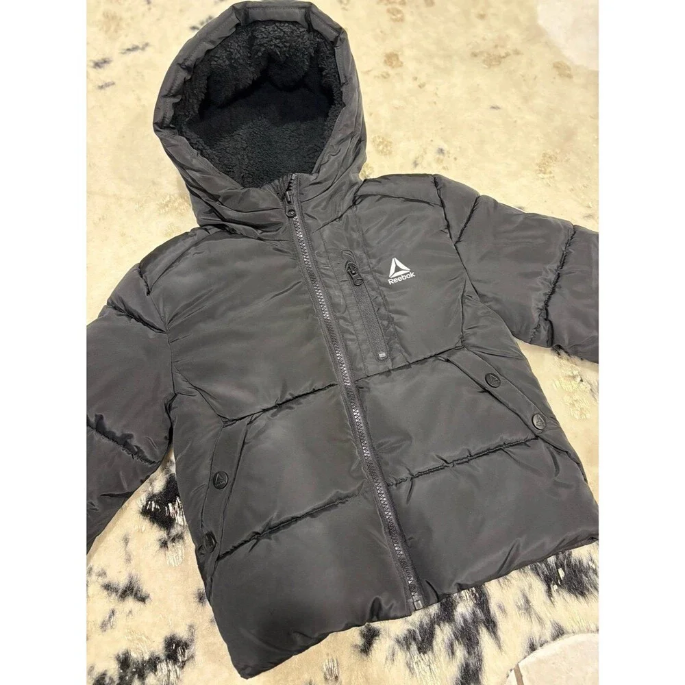 Jacket Reebok kids size 5T black